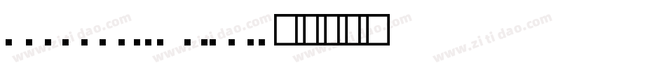 Abadi Extra Light字体转换